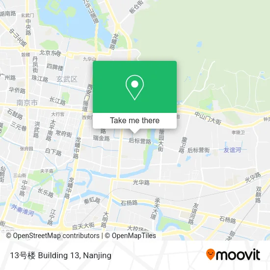 13号楼 Building 13 map