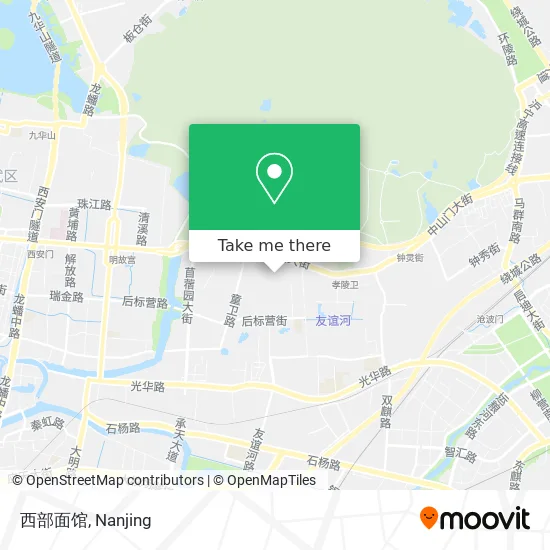 西部面馆 map