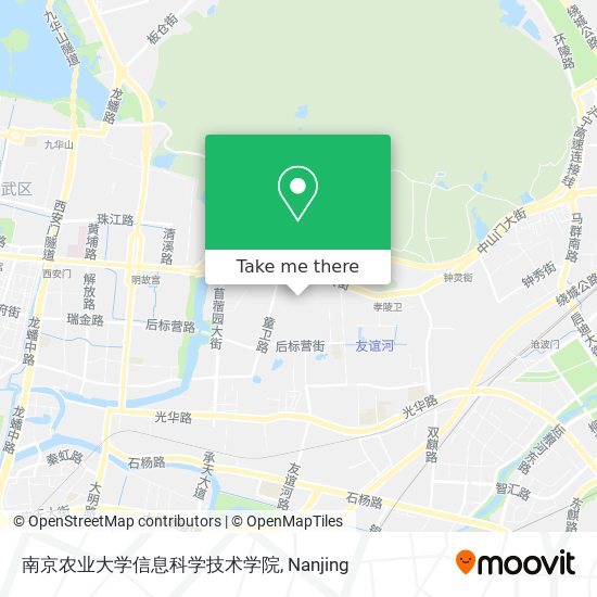南京农业大学信息科学技术学院 map