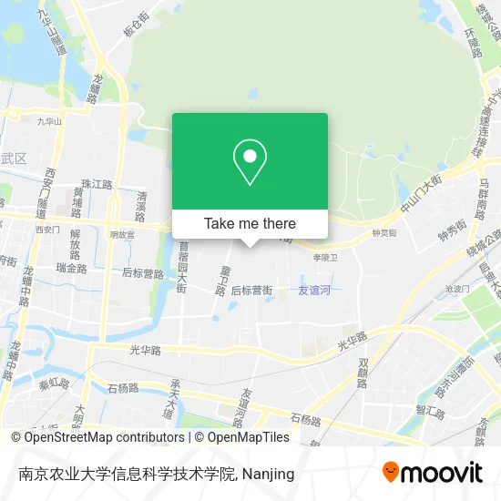 南京农业大学信息科学技术学院 map