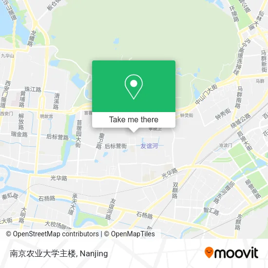 南京农业大学主楼 map