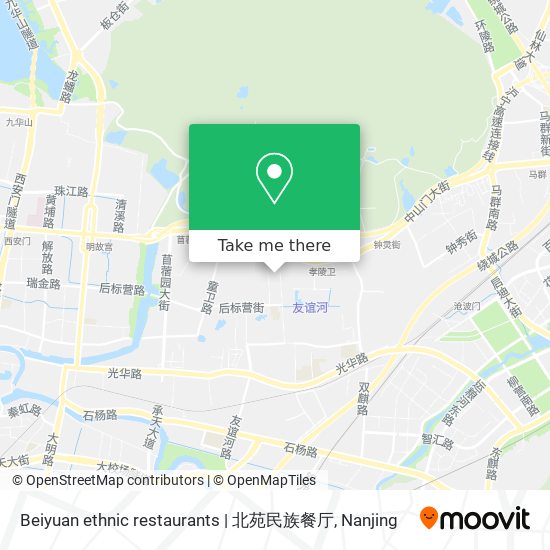 Beiyuan ethnic restaurants | 北苑民族餐厅 map