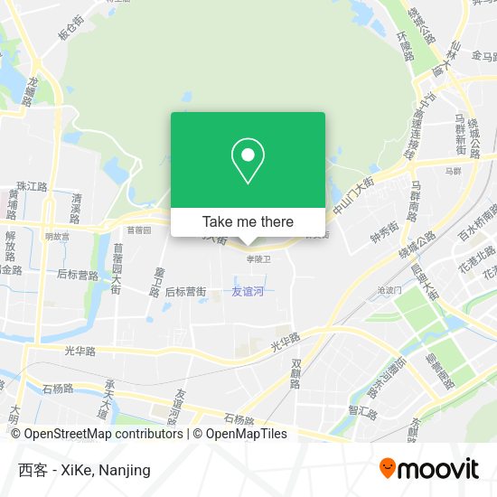西客 - XiKe map