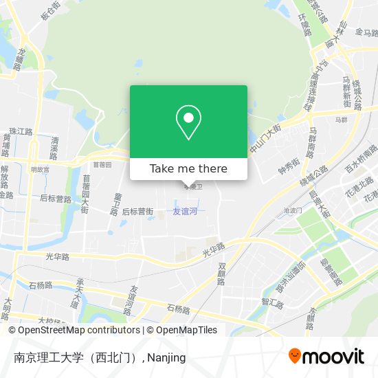 南京理工大学（西北门） map