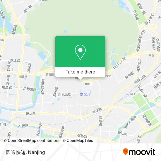 圆通快递 map