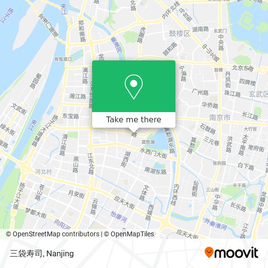 三袋寿司 map