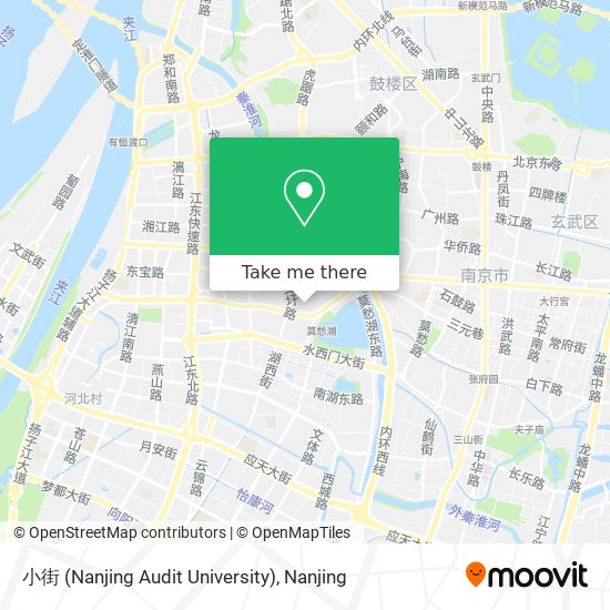 小街 (Nanjing Audit University) map