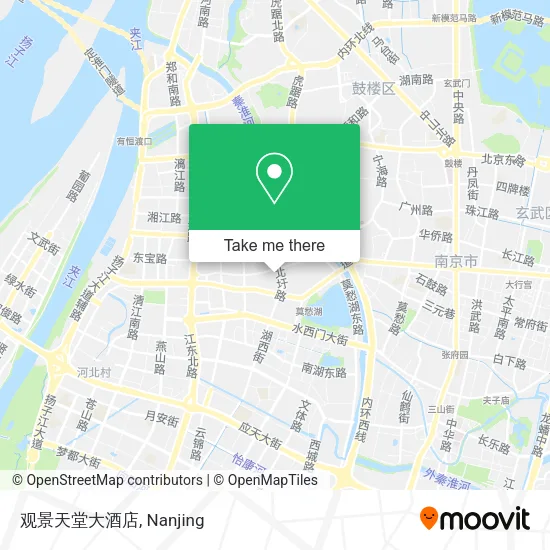 观景天堂大酒店 map