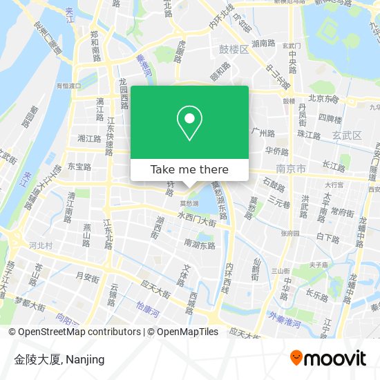 金陵大厦 map