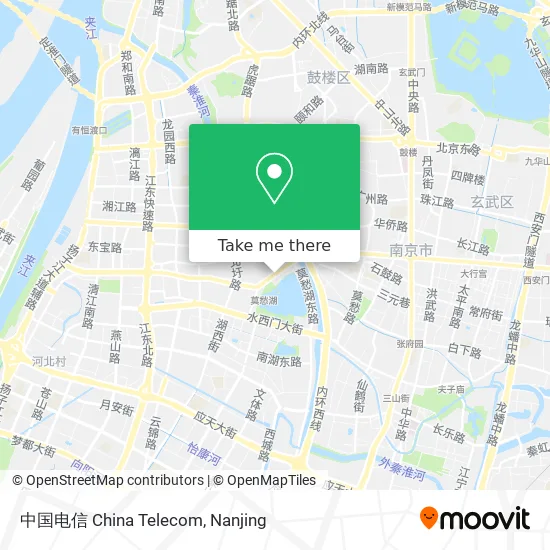 中国电信 China Telecom map
