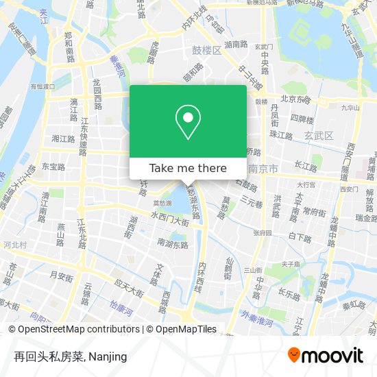 再回头私房菜 map