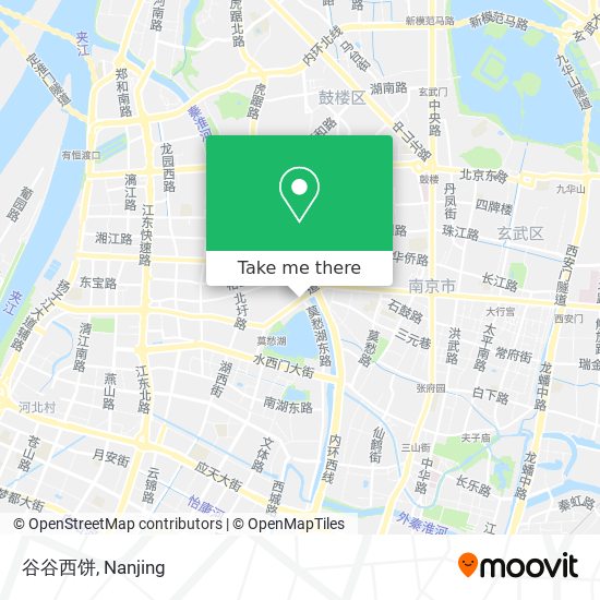 谷谷西饼 map