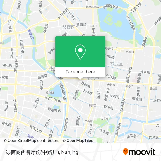 绿茵阁西餐厅(汉中路店) map