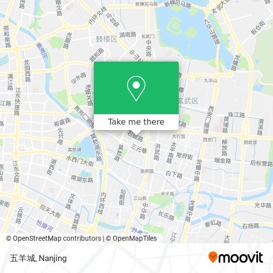 五羊城 map