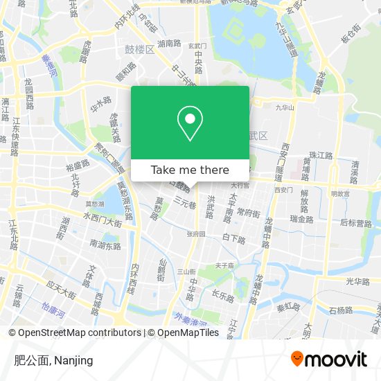肥公面 map