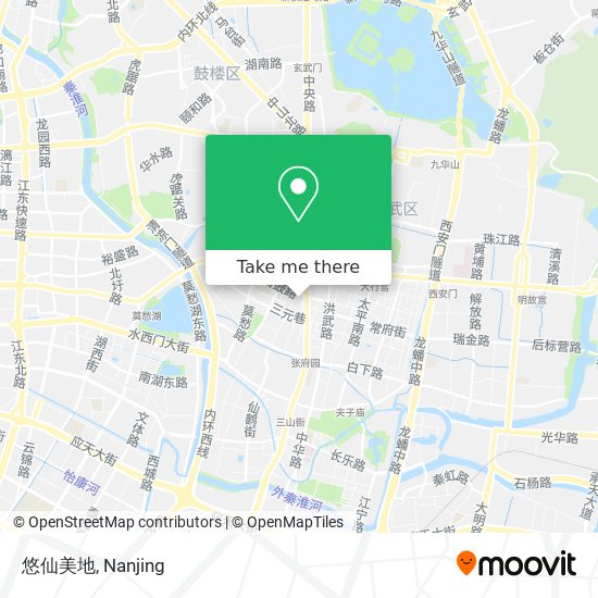 悠仙美地 map