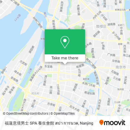 福蓮意境男士 SPA 養生會館 สปา การนวด map