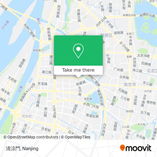 清涼門 map
