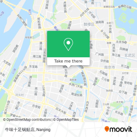 牛味十足锅贴店 map