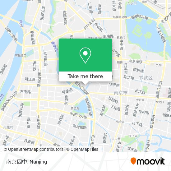南京四中 map