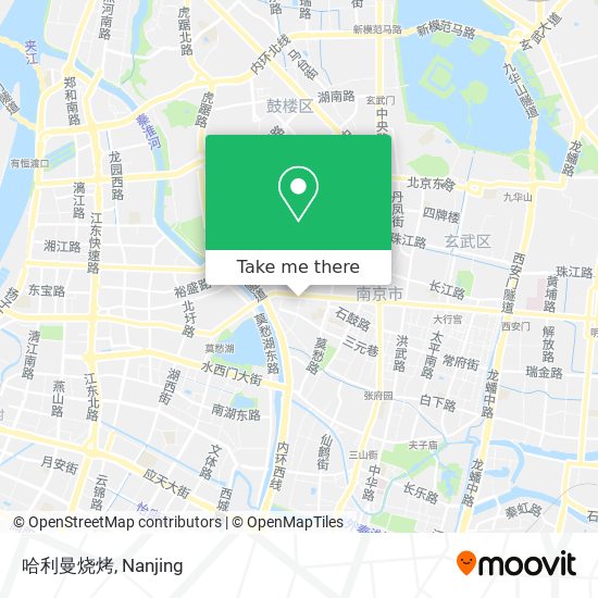 哈利曼烧烤 map