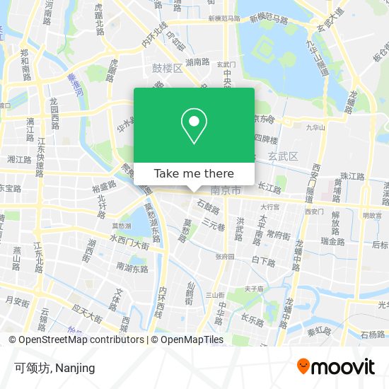 可颂坊 map