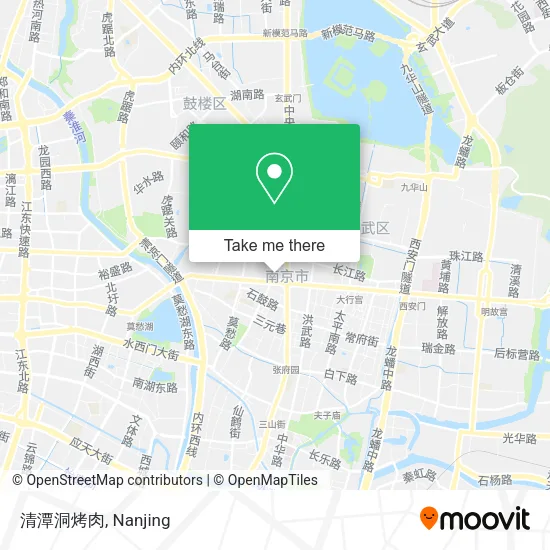 清潭洞烤肉 map