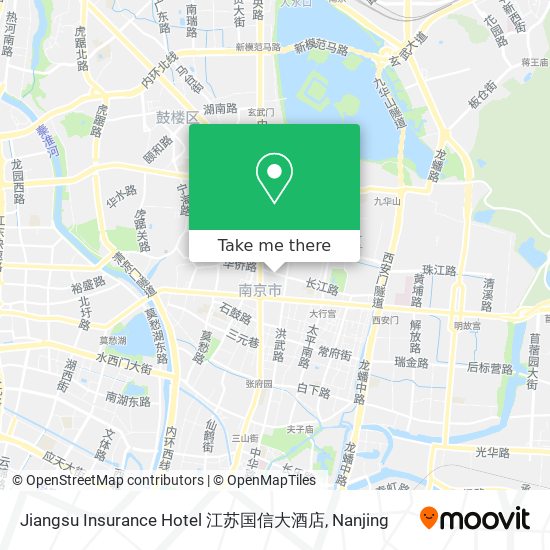 Jiangsu Insurance Hotel 江苏国信大酒店 map