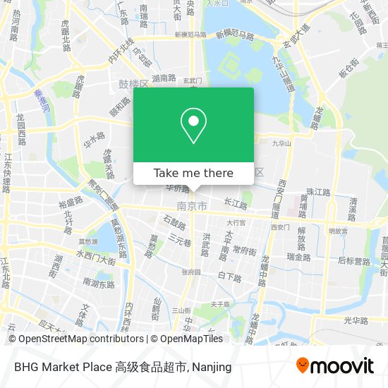 BHG Market Place 高级食品超市 map