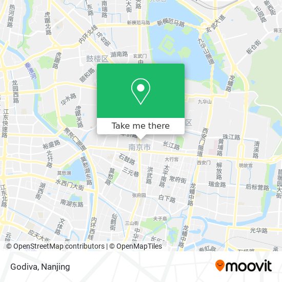 Godiva map