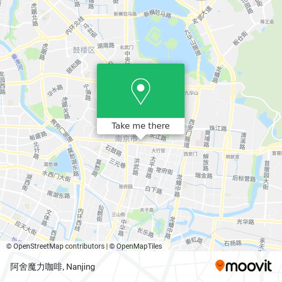 阿舍魔力咖啡 map