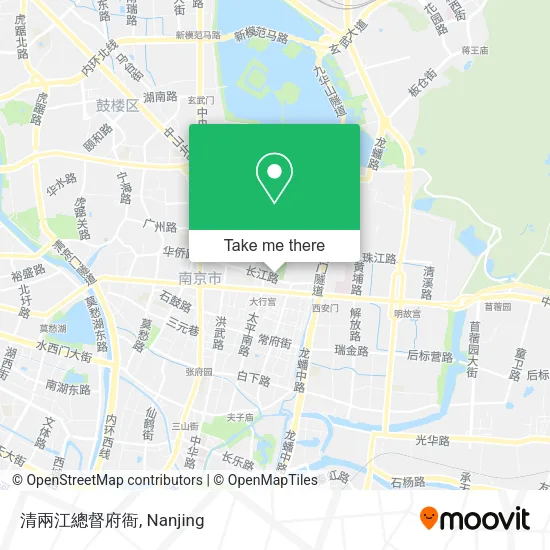 清兩江總督府衙 map