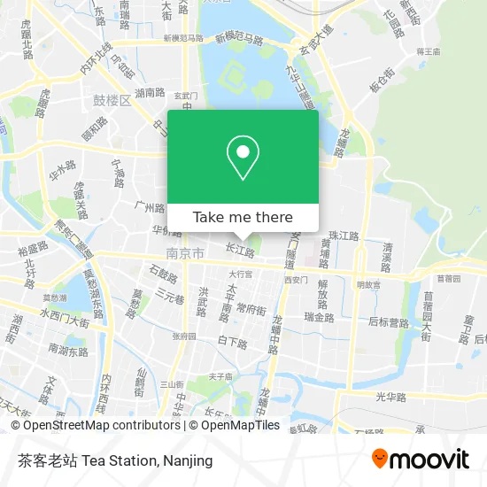 茶客老站 Tea Station map