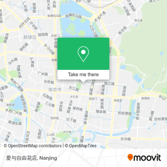 爱与自由花店 map