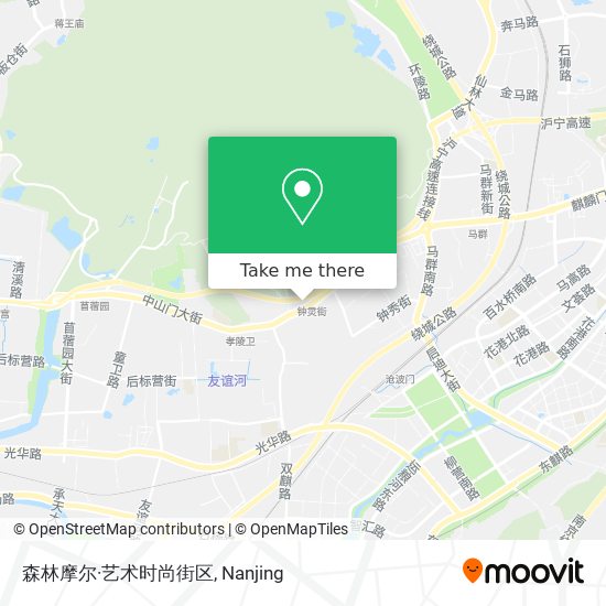 森林摩尔·艺术时尚街区 map