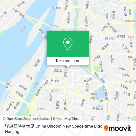 聯通新時空大厦 China Unicom New Space-time Bldg map