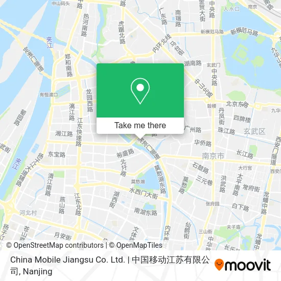 China Mobile Jiangsu Co. Ltd. | 中国移动江苏有限公司 map