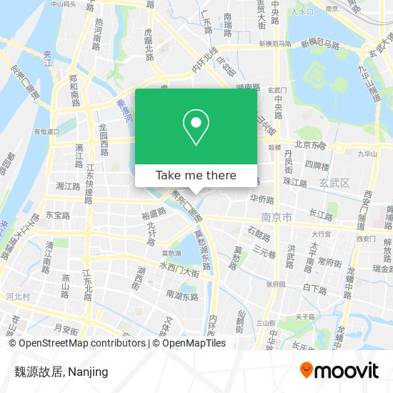 魏源故居 map