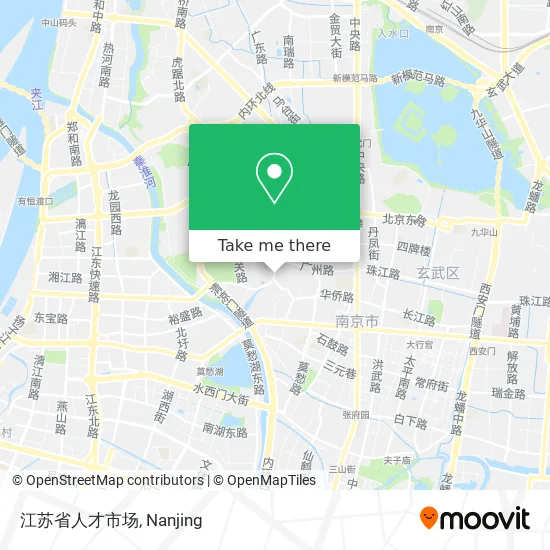 江苏省人才市场 map