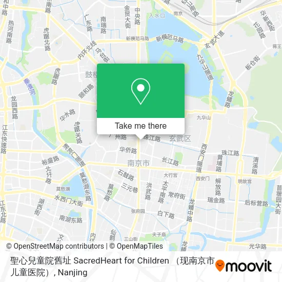 聖心兒童院舊址 SacredHeart for Children （现南京市儿童医院） map