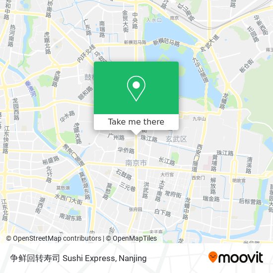 争鲜回转寿司 Sushi Express map