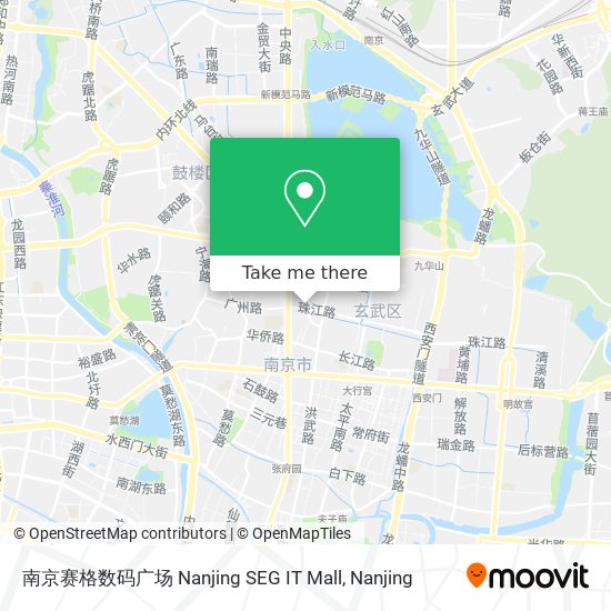 南京赛格数码广场 Nanjing SEG IT Mall map
