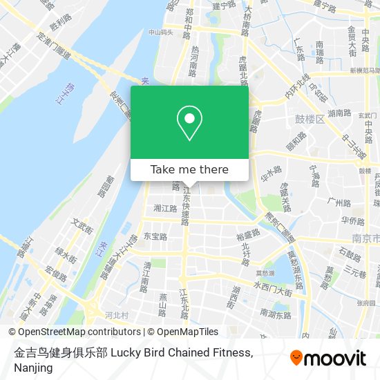 金吉鸟健身俱乐部 Lucky Bird Chained Fitness map