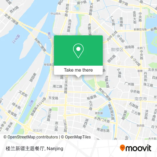 楼兰新疆主题餐厅 map