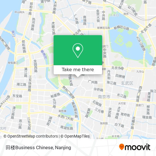 田楼Business Chinese map