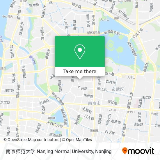 南京师范大学 Nanjing Normal University map