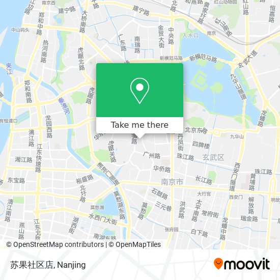 苏果社区店 map
