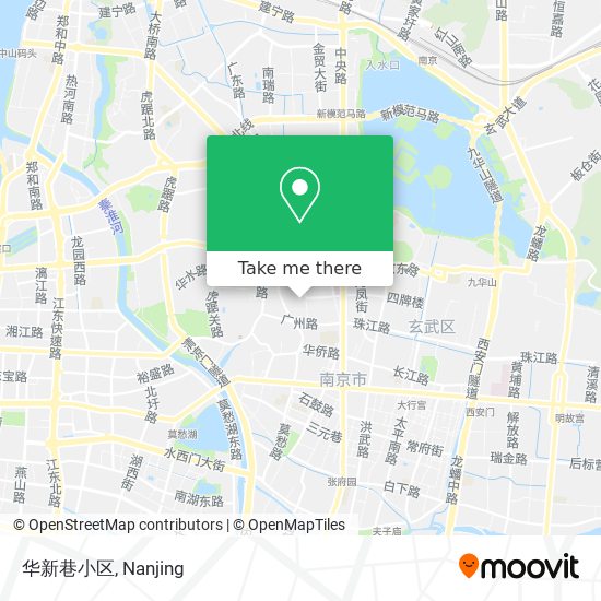 华新巷小区 map