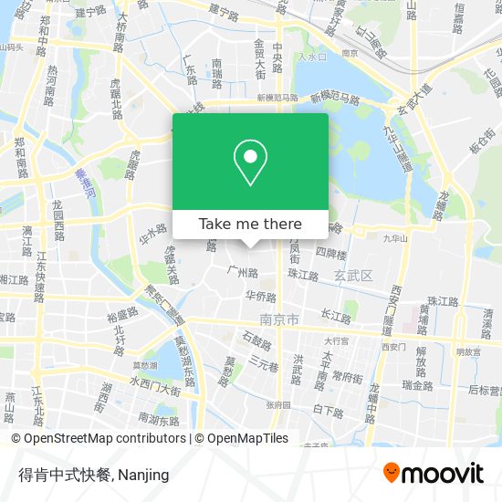 得肯中式快餐 map