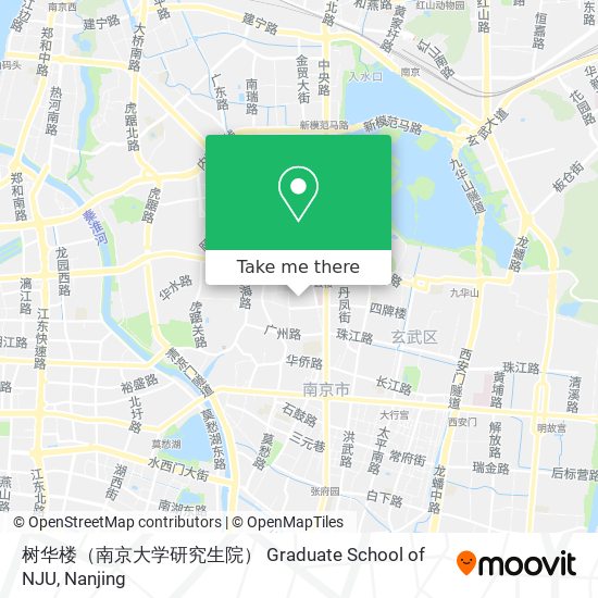 树华楼（南京大学研究生院） Graduate School of NJU map